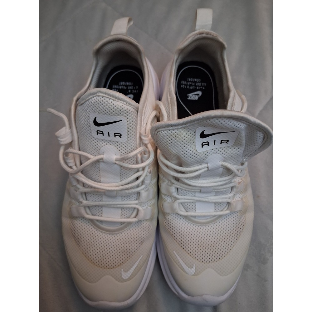 Nike Air Max Axis Women Size 9 White Low Top Running Shoes AA2168-100 - Picture 12 of 14